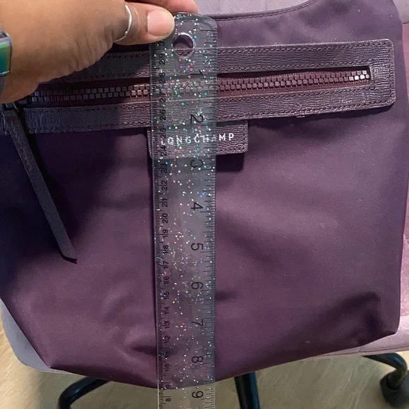 Longchamp Dark Purple Crossbody Bag - Picture 7 of 7